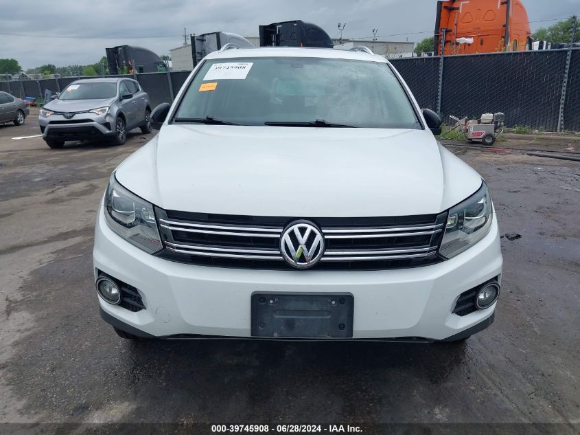 2017 Volkswagen Tiguan 2.0T Sport VIN: WVGUV7AX0HK015407 Lot: 39745908