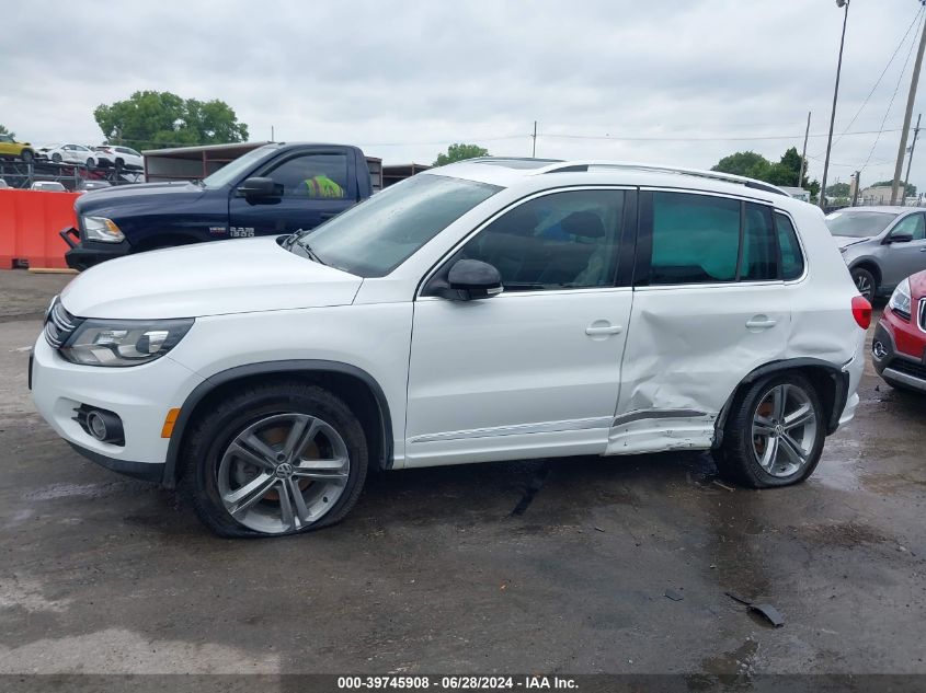 2017 Volkswagen Tiguan 2.0T Sport VIN: WVGUV7AX0HK015407 Lot: 39745908