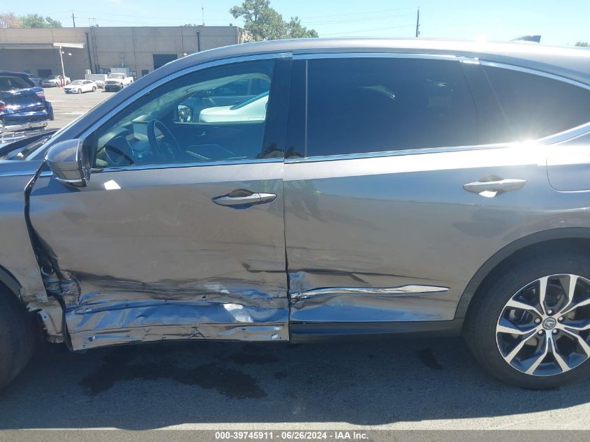 2022 Acura Mdx Technology Package VIN: 5J8YE1H41NL034523 Lot: 39745911