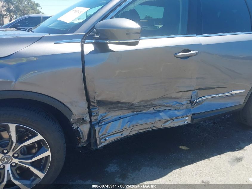 2022 Acura Mdx Technology Package VIN: 5J8YE1H41NL034523 Lot: 39745911