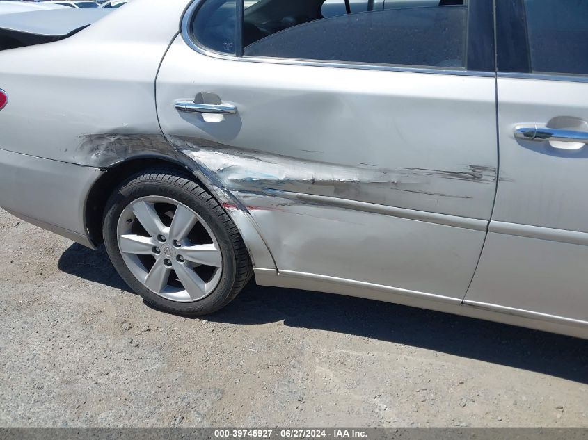 2005 Lexus Es 330 VIN: JTHBA30G955122000 Lot: 39745927