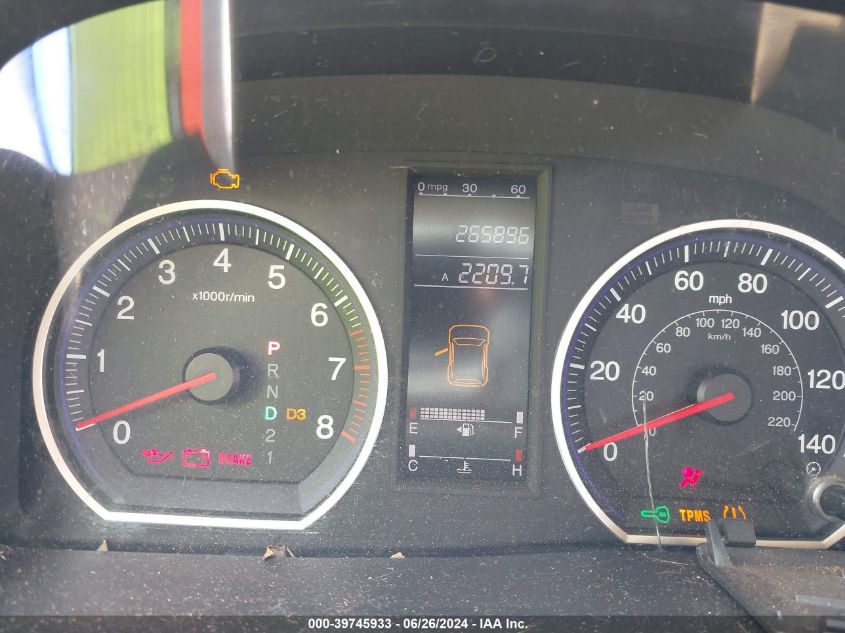 2008 Honda Cr-V Lx VIN: JHLRE38318C056437 Lot: 39745933