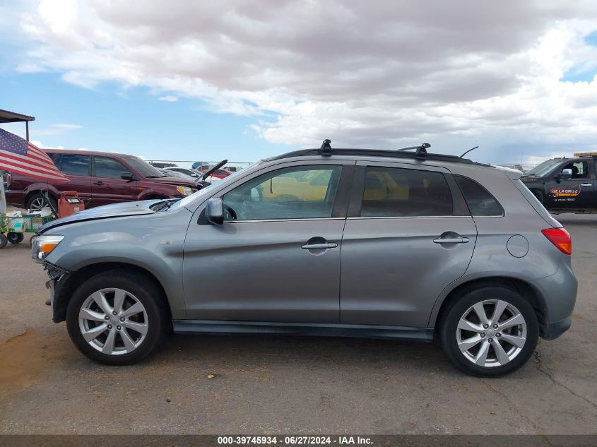 2014 MITSUBISHI OUTLANDER SPORT SE - 4A4AR4AU9EE019197