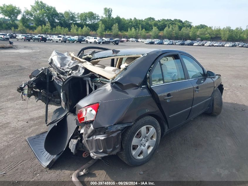 2009 Hyundai Sonata Gls VIN: 5NPET46C69H540572 Lot: 39745935