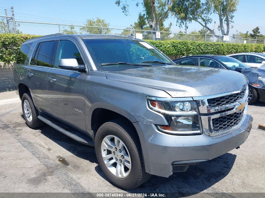 1GNSCAKC8KR258737 2019 CHEVROLET TAHOE - Image 1