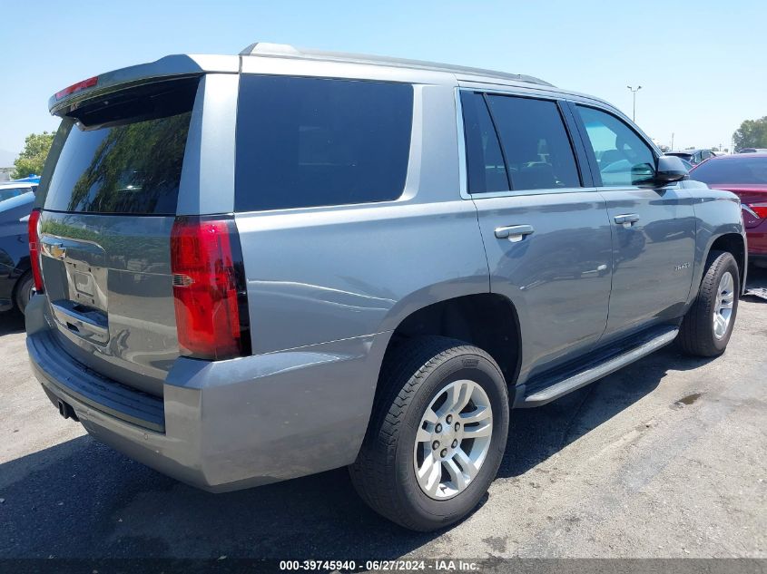 2019 Chevrolet Tahoe Ls VIN: 1GNSCAKC8KR258737 Lot: 39745940