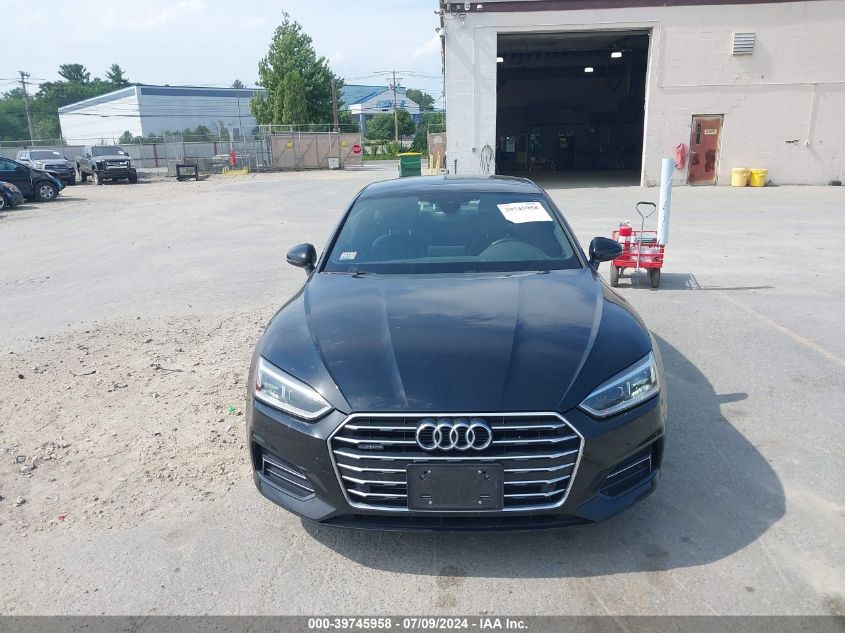 2018 Audi A5 2.0T Premium VIN: WAUBNCF52JA009712 Lot: 39745958