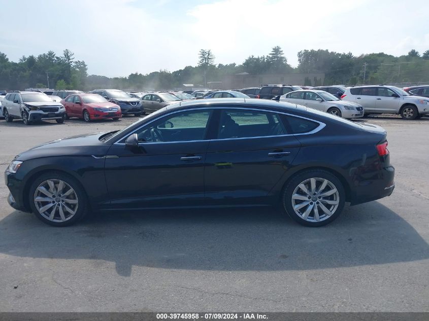 2018 Audi A5 2.0T Premium VIN: WAUBNCF52JA009712 Lot: 39745958