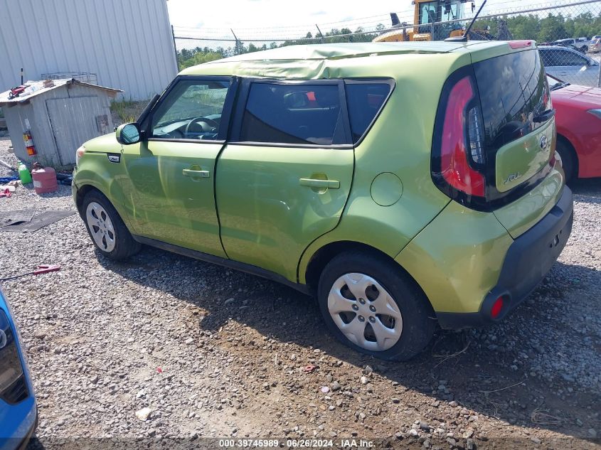 2015 Kia Soul VIN: KNDJN2A21F7764067 Lot: 39745989