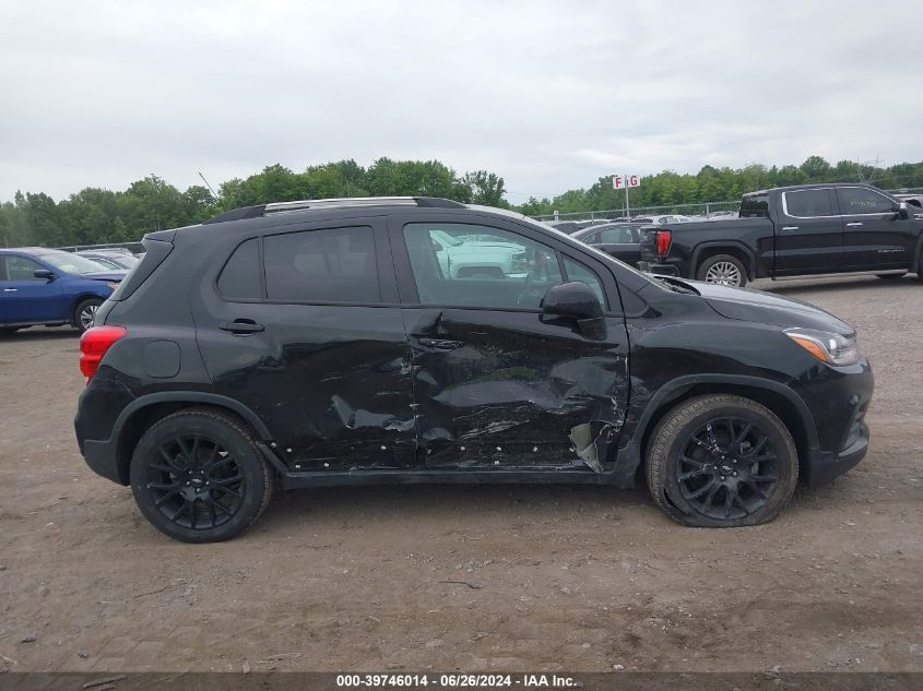2022 Chevrolet Trax Awd Lt VIN: KL7CJPSM8NB557654 Lot: 39746014