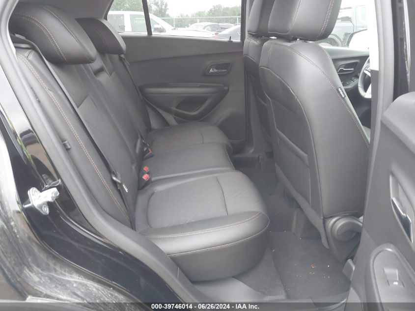 2022 Chevrolet Trax Awd Lt VIN: KL7CJPSM8NB557654 Lot: 39746014