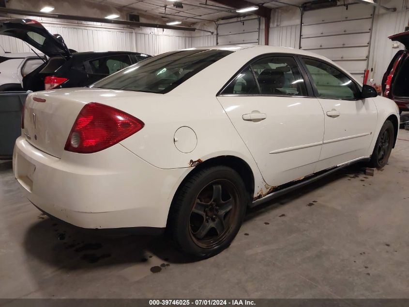 2007 Pontiac G6 VIN: 1G2ZG58B374133140 Lot: 39746025