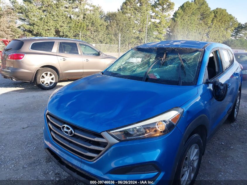 2016 Hyundai Tucson Se VIN: KM8J23A43GU053775 Lot: 39746036