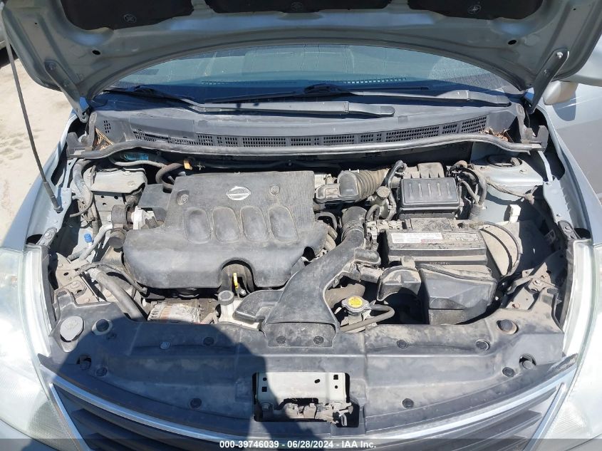 2010 Nissan Versa S/Sl VIN: 3N1BC1CP7AL371307 Lot: 39746039