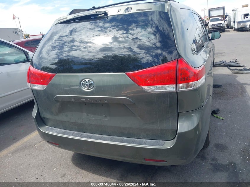 2011 Toyota Sienna Le V6 VIN: 5TDKK3DC5BS126752 Lot: 39746044
