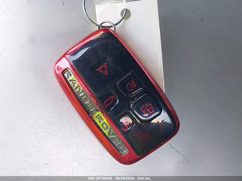 2016 Land Rover Range Rover Sport 3.0L V6 Supercharged Hse VIN: SALWR2VF2GA547986 Lot: 39746045