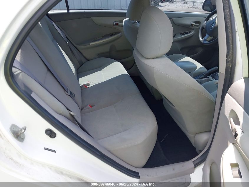 2010 Toyota Corolla Le VIN: 2T1BU4EE6AC237530 Lot: 39746048