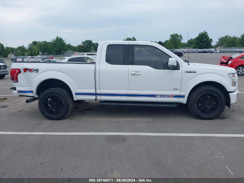 2016 Ford F-150 Lariat VIN: 1FTFX1EG5GFB15038 Lot: 39746071