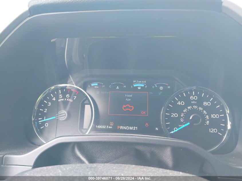 2016 Ford F-150 Lariat VIN: 1FTFX1EG5GFB15038 Lot: 39746071