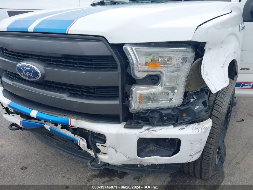 2016 Ford F-150 Lariat VIN: 1FTFX1EG5GFB15038 Lot: 39746071