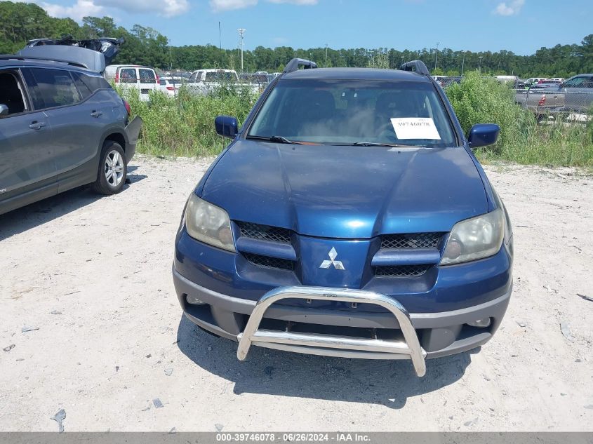 2003 Mitsubishi Outlander Xls VIN: JA4LX41GX3U055428 Lot: 39746078