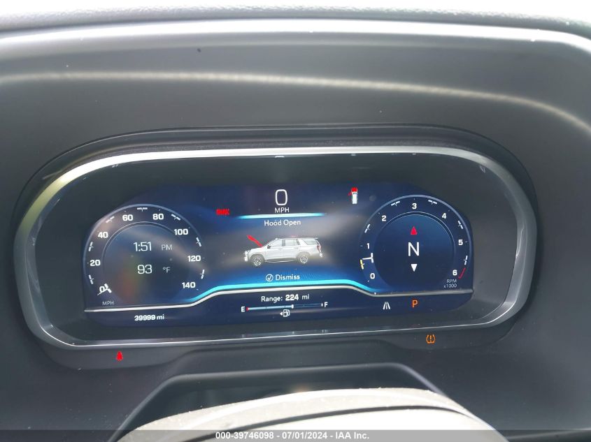 2023 CHEVROLET TAHOE 2WD LT - 1GNSCNKD1PR347993