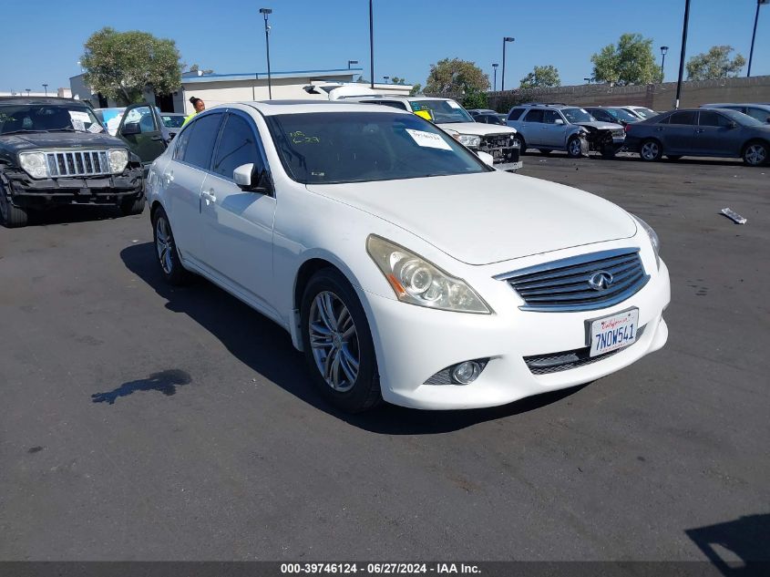 2011 Infiniti G37 Journey VIN: JN1CV6AP9BM507748 Lot: 39746124