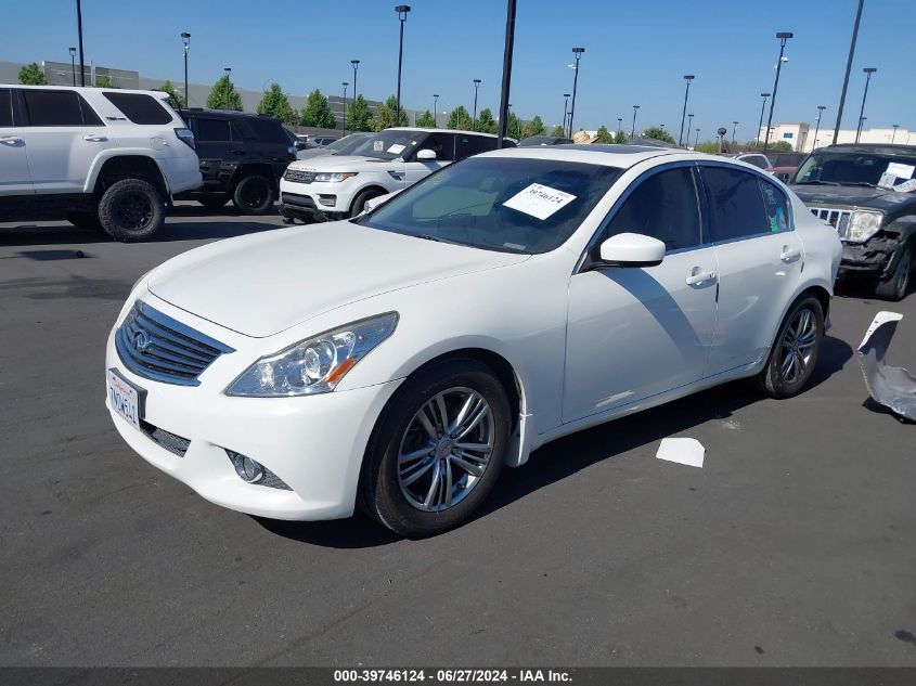 2011 Infiniti G37 Journey VIN: JN1CV6AP9BM507748 Lot: 39746124