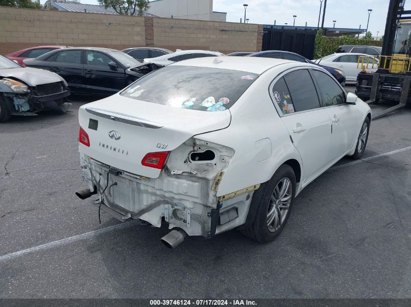 2011 Infiniti G37 Journey VIN: JN1CV6AP9BM507748 Lot: 39746124