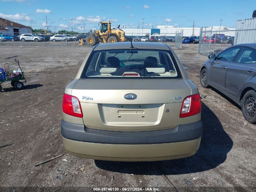 2008 Kia Rio Lx/Sx VIN: KNADE123086336169 Lot: 39746130