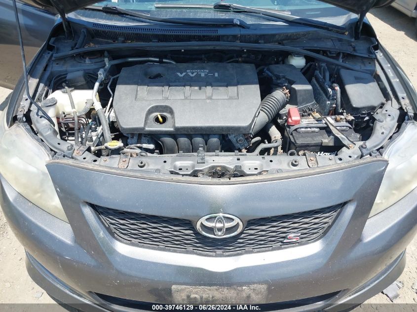 2009 Toyota Corolla S VIN: 2T1BU40E09C060072 Lot: 39746129