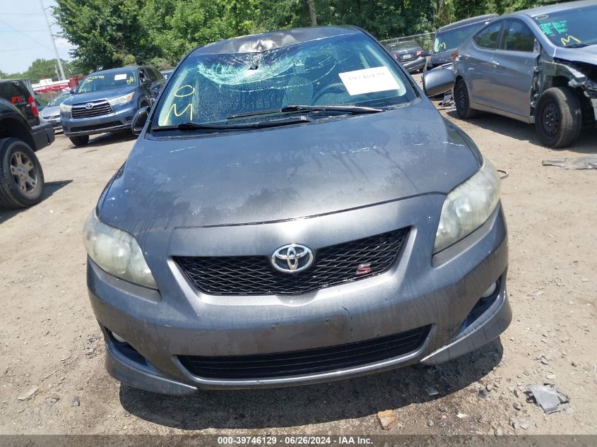 2009 Toyota Corolla S VIN: 2T1BU40E09C060072 Lot: 39746129