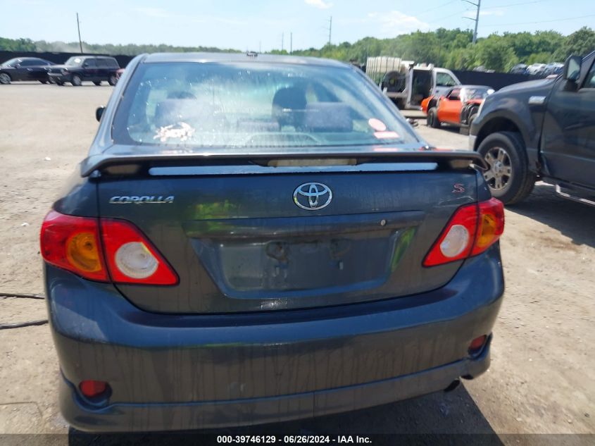 2009 Toyota Corolla S VIN: 2T1BU40E09C060072 Lot: 39746129