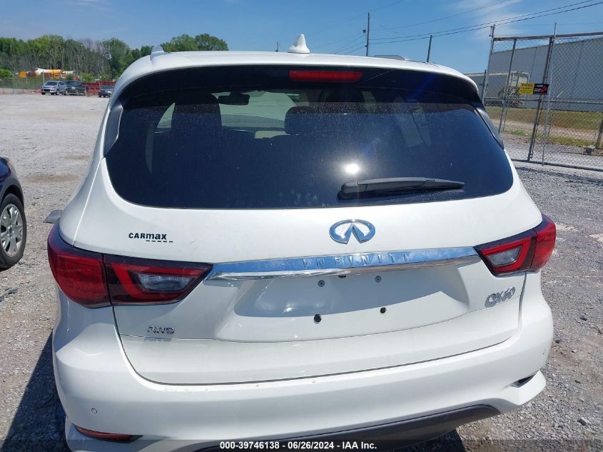 2020 Infiniti Qx60 Luxe Awd VIN: 5N1DL0MM2LC539725 Lot: 39746138