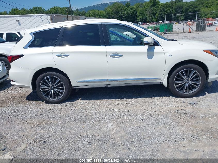 2020 Infiniti Qx60 Luxe Awd VIN: 5N1DL0MM2LC539725 Lot: 39746138