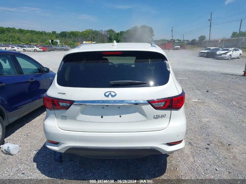 2020 Infiniti Qx60 Luxe Awd VIN: 5N1DL0MM2LC539725 Lot: 39746138