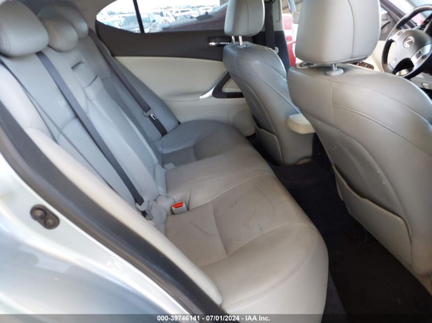 2007 Lexus Is 350 VIN: JTHBE262375013495 Lot: 39746141