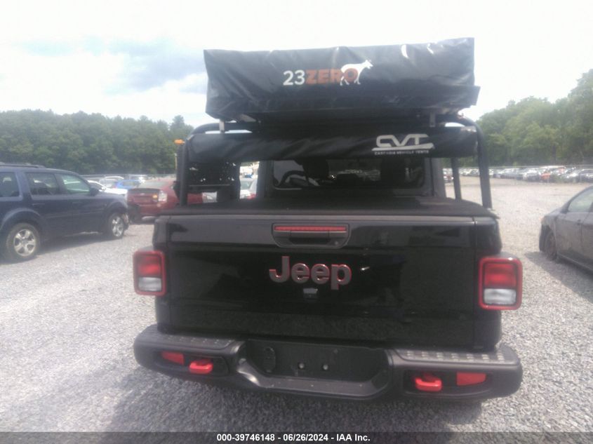 2021 Jeep Gladiator Rubicon 4X4 VIN: 1C6JJTBG7ML624113 Lot: 39746148