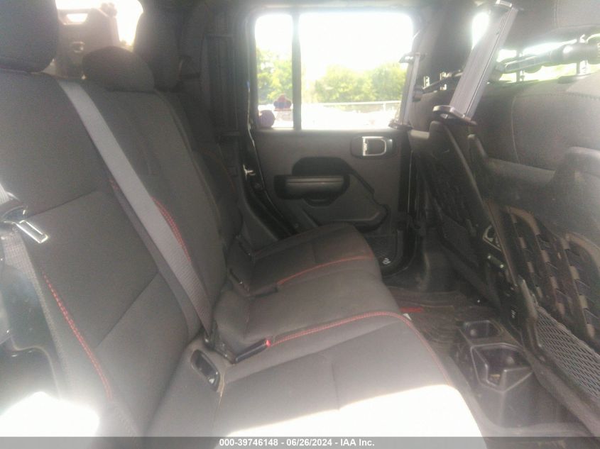 2021 Jeep Gladiator Rubicon 4X4 VIN: 1C6JJTBG7ML624113 Lot: 39746148