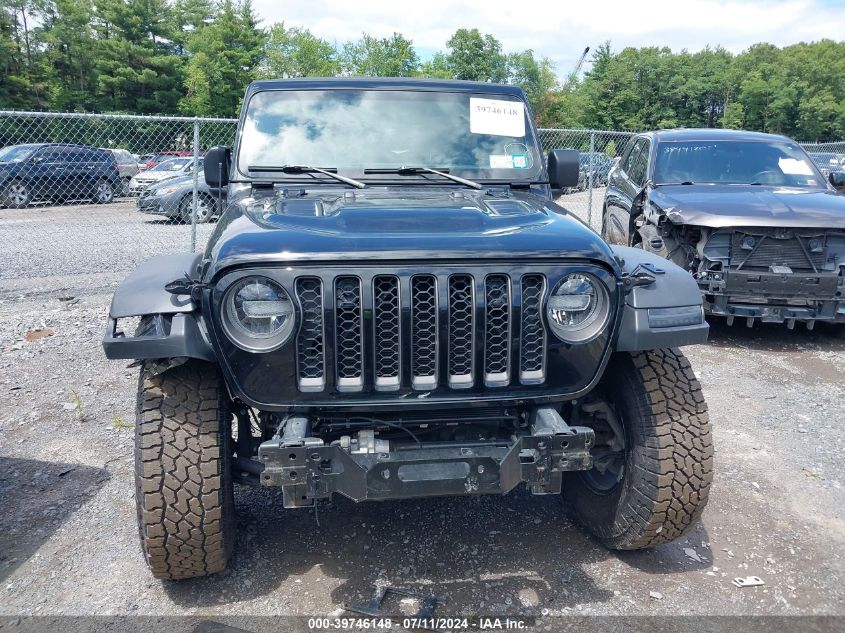 2021 Jeep Gladiator Rubicon 4X4 VIN: 1C6JJTBG7ML624113 Lot: 39746148