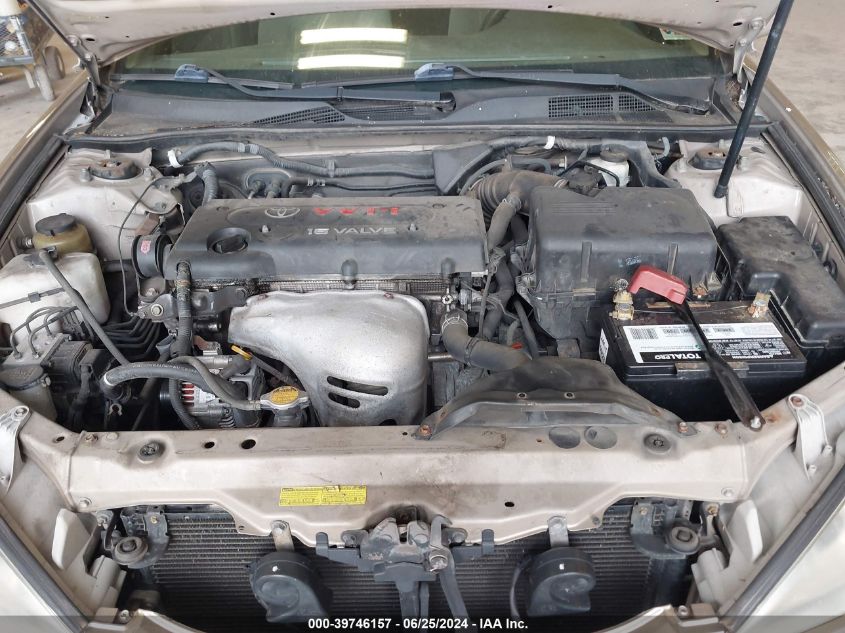 2003 Toyota Camry Xle VIN: 4T1BE30K23U257599 Lot: 39746157