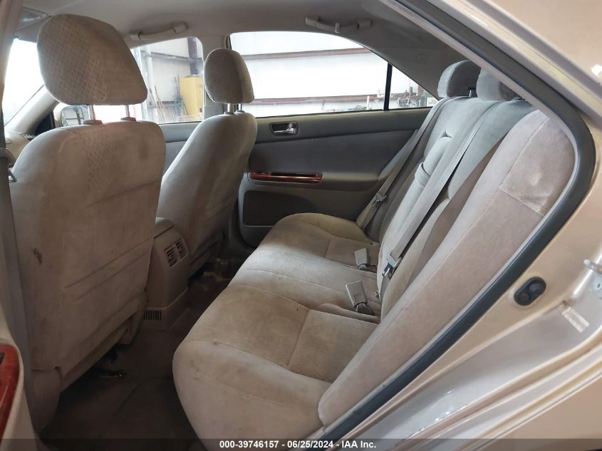 2003 Toyota Camry Xle VIN: 4T1BE30K23U257599 Lot: 39746157