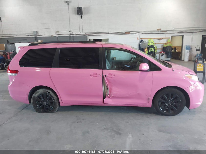 2014 Toyota Sienna Xle 7 Passenger VIN: 5TDDK3DC0ES078557 Lot: 39746165