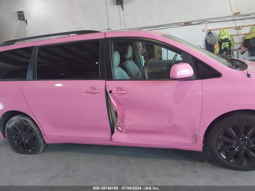 2014 Toyota Sienna Xle 7 Passenger VIN: 5TDDK3DC0ES078557 Lot: 39746165