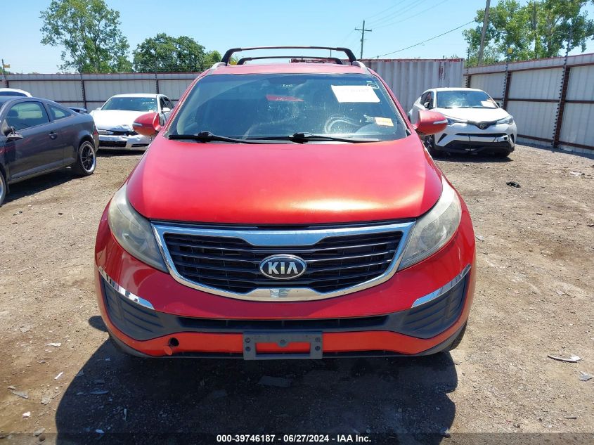 2013 Kia Sportage Lx VIN: KNDPBCA27D7355707 Lot: 39746187