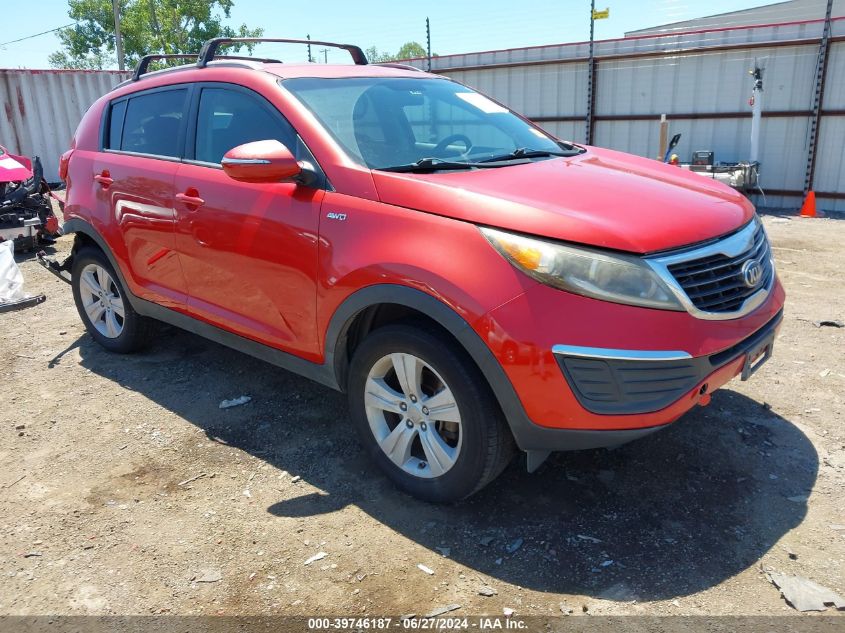 2013 Kia Sportage Lx VIN: KNDPBCA27D7355707 Lot: 39746187