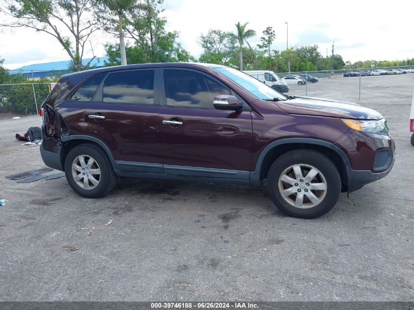 2012 Kia Sorento Lx VIN: 5XYKT3A14CG203299 Lot: 39746188