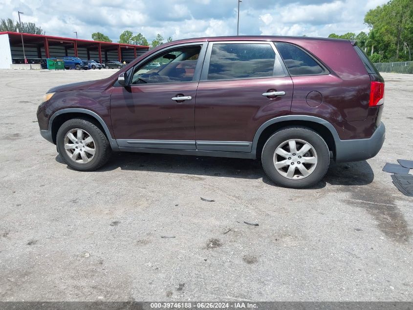 2012 Kia Sorento Lx VIN: 5XYKT3A14CG203299 Lot: 39746188
