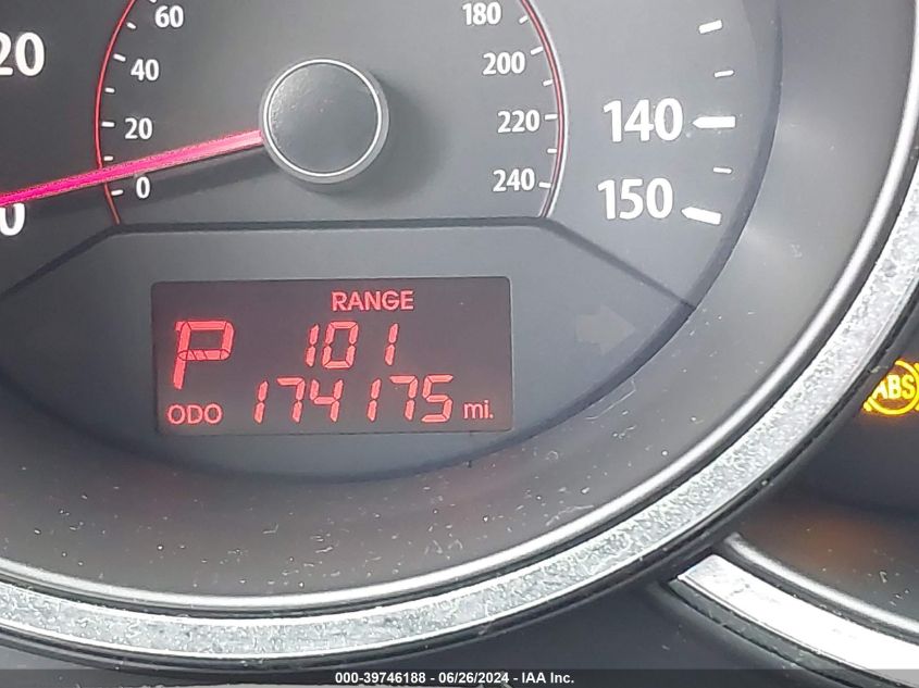 2012 Kia Sorento Lx VIN: 5XYKT3A14CG203299 Lot: 39746188