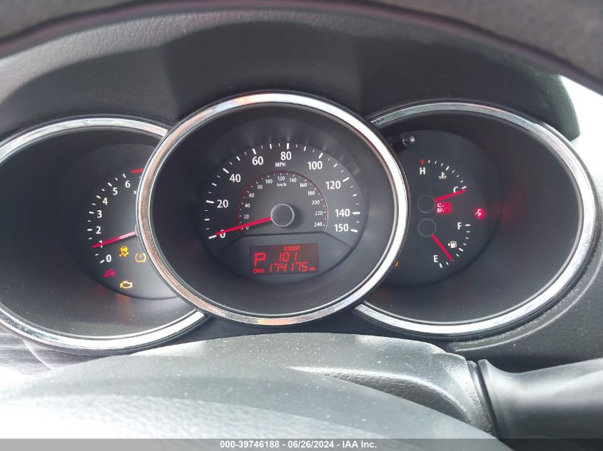 2012 Kia Sorento Lx VIN: 5XYKT3A14CG203299 Lot: 39746188